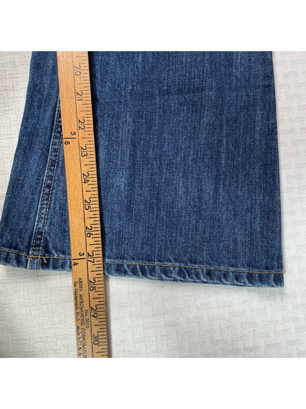 Women's Old Navy Classic Low Rise Flare Leg Jeans size 14 Plus 100% Cotton - Picture 7 of 10